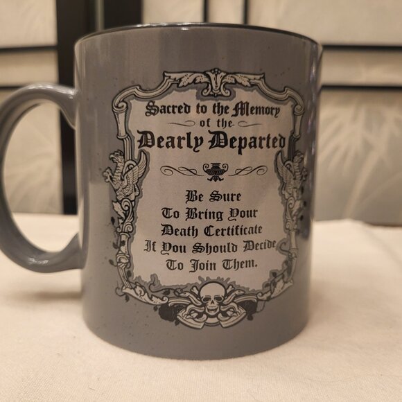 Disney Haunted Mansion 20 oz. Coffee Mugs - Set of 2 - NEW - Picture 4 of 6